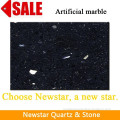 Newstar black crystal imitation marble panel